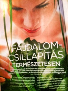 Fájdalomcsillapítás természetesen